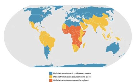 CDC-Malaria - Informazioni sulla malaria-Dove si verifica la malaria | Tombouctou