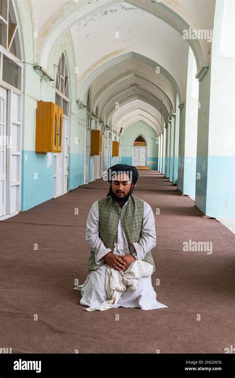 Imam of the red mosque, the mosque where Mullah Omar preached, Kandahar ...