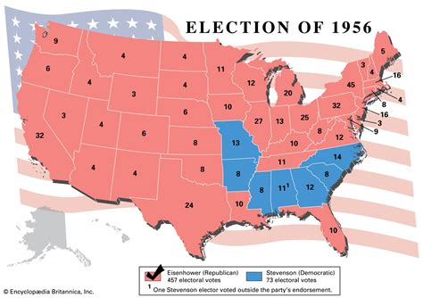 United States presidential election of 1956 - Eisenhower, Stevenson, Cold War | Britannica