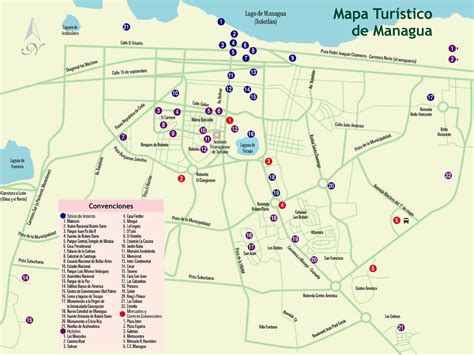 Large Managua Maps for Free Download and Print | High-Resolution and ...