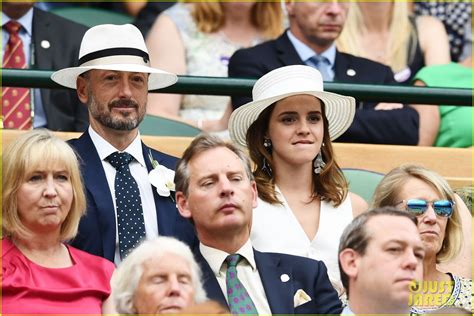 Emma Watson & Joe Alwyn Look Sharp at Wimbledon 2018! | Photo 1172333 - Photo Gallery | Just ...