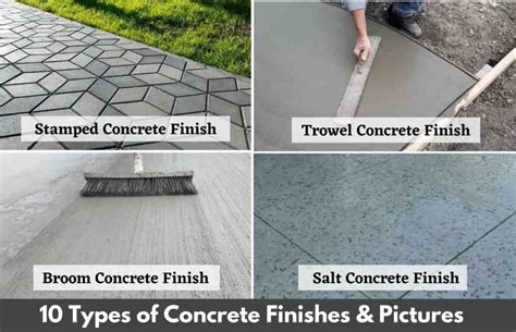 10 Concrete Finishes Types | 10 Best Types Of Concrete Finishes | Different Concrete Finishes ...