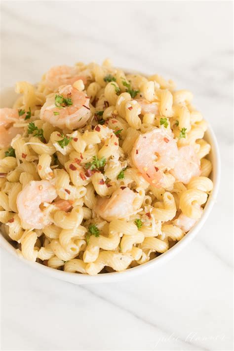 Seafood Pasta Salad | Julie Blanner