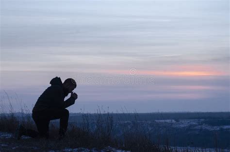 Kneeling Pray Silhouette To Stock Photos - Free & Royalty-Free Stock Photos from Dreamstime