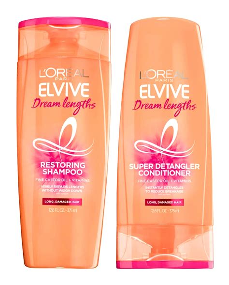 Buy L'Oreal Paris Elvive - Dream Lengths - Restoring Shampoo & Super Detangler Conditioner Set ...
