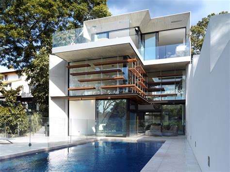 This House Design On Sloped Land Highlights All Benefits of Hillside Homes - Architecture Beast