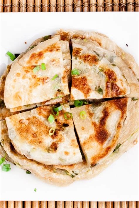 Scallion Pancakes (Green Onion Cakes) | Chew Out Loud