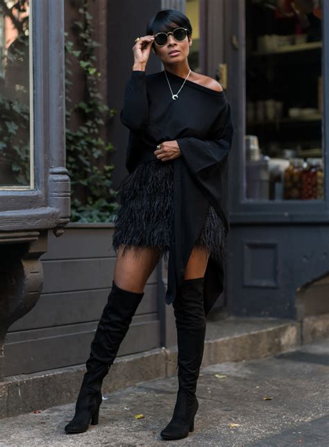 Six Black Winter Outfit Ideas | 2018 Fashion Trends