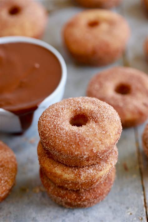 Churro Donuts (Baked Not Fried) - Gemma’s Bigger Bolder Baking