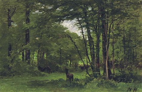 Forest of Fontainebleau Painting by Nathaniel Hone - Fine Art America