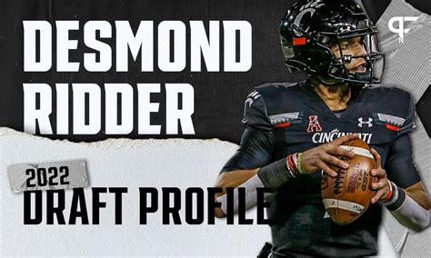 Desmond Ridder, Cincinnati QB | NFL Draft Scouting Report