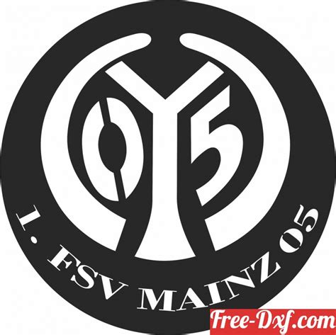 Download fsv mainz 05 Logo football cdr NQJI0 High quality free