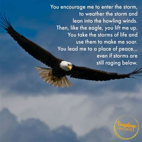 INSPIRATIONAL QUOTE Soaring Above the Storms: A Prayer for Focus-- praying through scripture ...