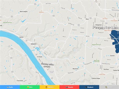 Cincinnati Neighborhood Map