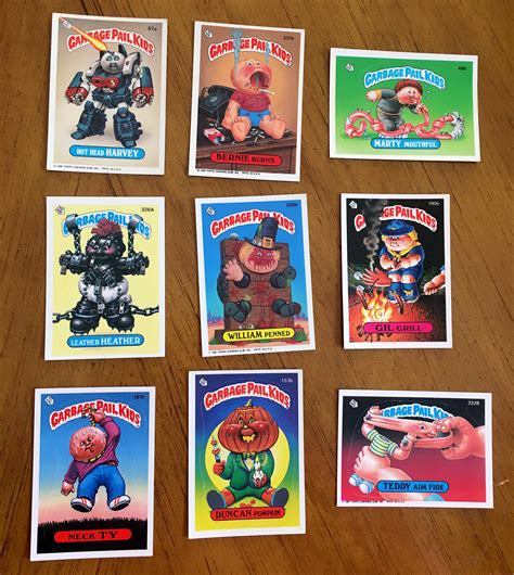 Vintage Garbage Pail Kids Stickers | Etsy