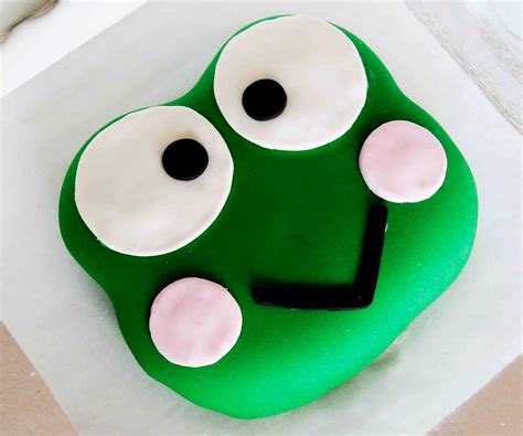 Animated Cupcakes: Keroppi Cake!