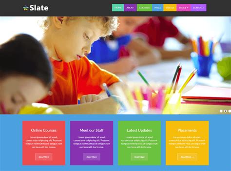 26 Best Free Education HTML Website Templates 2024