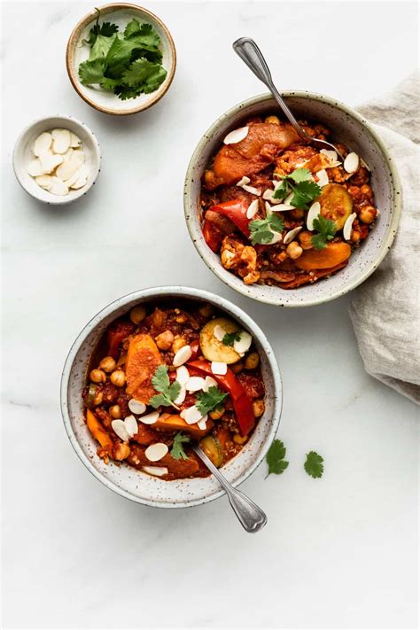 Spiced Vegetable Tagine - Choosing Chia