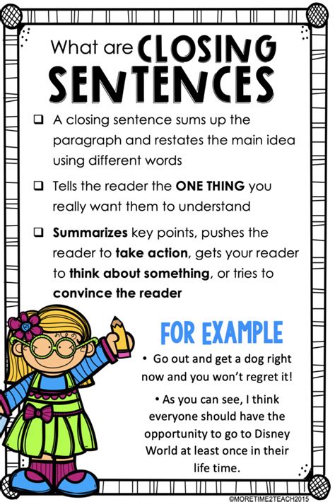 How To Write a Paragraph - More Time 2 Teach