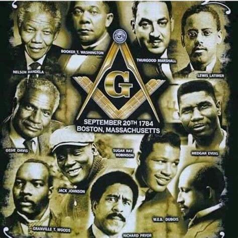 Just a few of thr notable Prince Hall Masons | Freemasonry, Famous freemasons, Prince hall mason