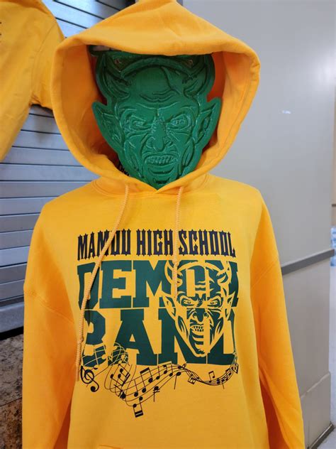 DEMON BAND PULLOVER – MAMOU DEMON BAND MERCH