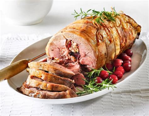 Boneless Lamb With Cranberry Stuffing | Roast Recipe | Recipe | Her World