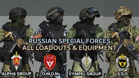 10 Lethiferous Russian Special Forces/Operation Forces, Uniforms & Loadout #military - YouTube