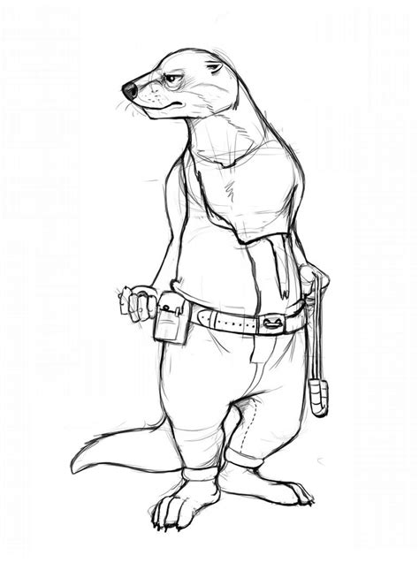 Evil Redwall Otter (August 2012) by Temiree on DeviantArt