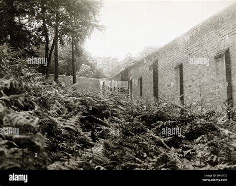 Broadmoor Mental Hospital Prison Asylum Building July 1958 Stock Photo ...