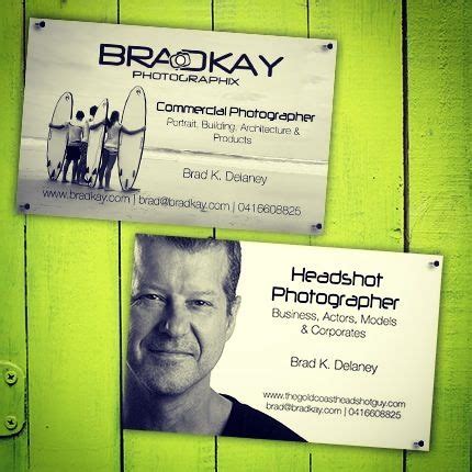 Business Card designs for Bradkay Photographix - specializing in ...