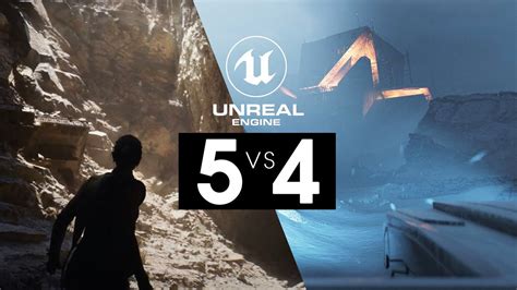 Unreal Engine 5 Features vs Best of Unreal Engine 4 - YouTube