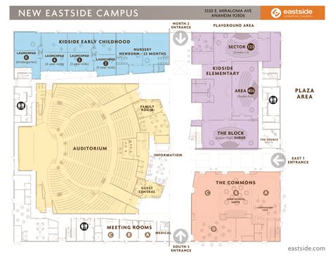 Ecc South Campus Map