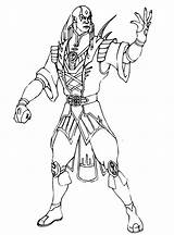Mortal Kombat Coloring Pages To Print  Free Printable sketch template