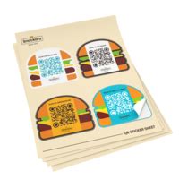 QR Code Stickers - Design and Print Custom Stickers | 48HourPrint