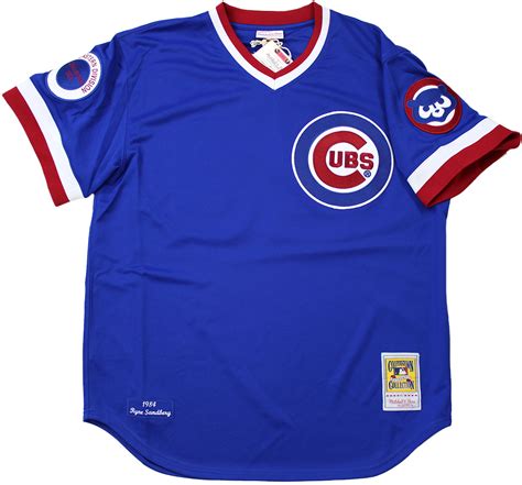 Ryne Sandberg Autographed Chicago Cubs 1984 Jersey Inscribed 84 NL MVP, 9xGG, 10xAS, HOF 05