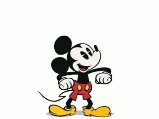 Mickey Mouse Jump GIF - MickeyMouse Jump Happy - Discover & Share GIFs