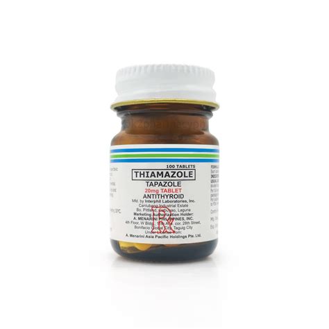 All / Tapazole Thiamazole 20mg Tablets