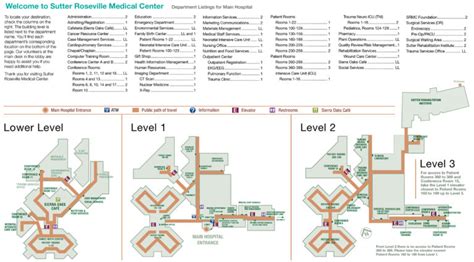 Sutter Roseville Medical Center Map – Tasty Time Enterprises