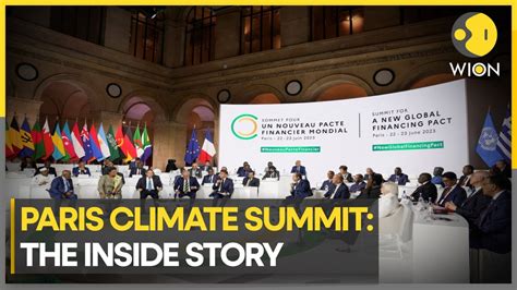 Paris Climate Summit 2023 Highlights | World Business Watch | WION News - YouTube