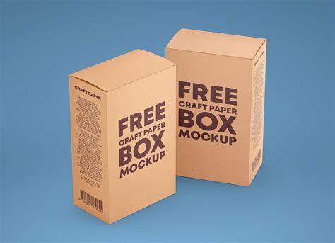 Pillow Box Packaging Mockup Free Download | Free PSD Mockups. Free PSD ...