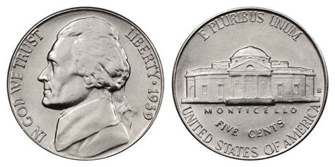 1939 S Jefferson Nickel Coin Value Prices, Photos & Info