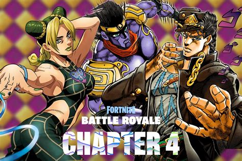 Fortnite teases JoJo's Bizarre Adventure collaboration in Chapter 4