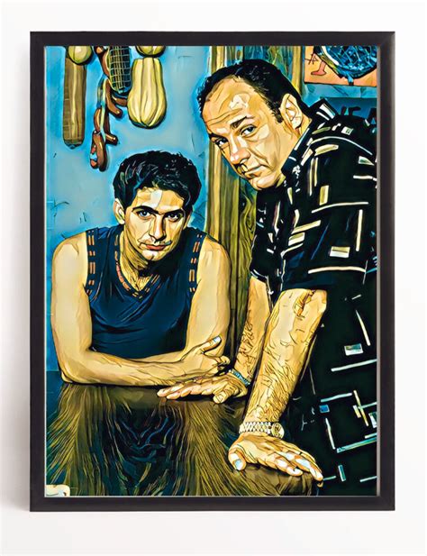 Sopranos Tony Soprano TV Art the Sopranos Digital Art | Etsy