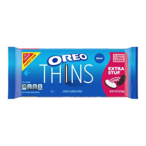 Oreo Thins Extra Stuf - Foodland