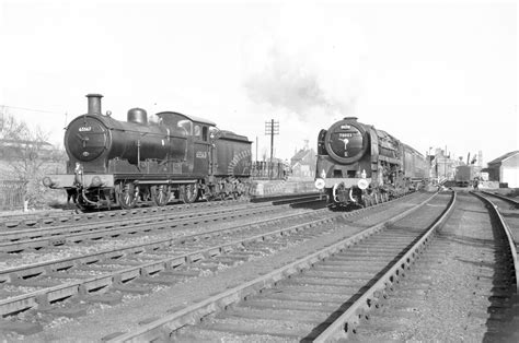 The Transport Library | BR British Railways Steam Locomotive Class J17 65567 & 70003 at Thetford ...