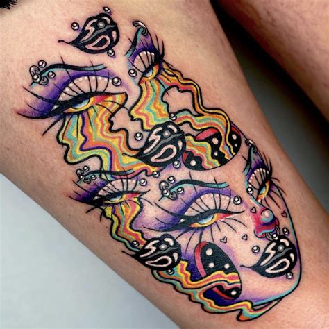 50 trippy tattoos that are out of this world – Artofit