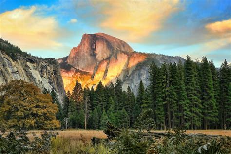 Half Dome Sunset