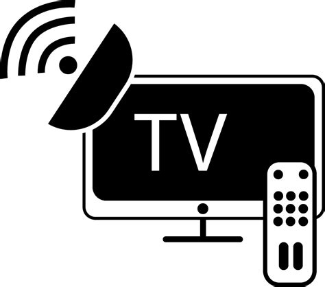 Digital Tv Vector Icon - [Free Download] - (SVG and PNG)