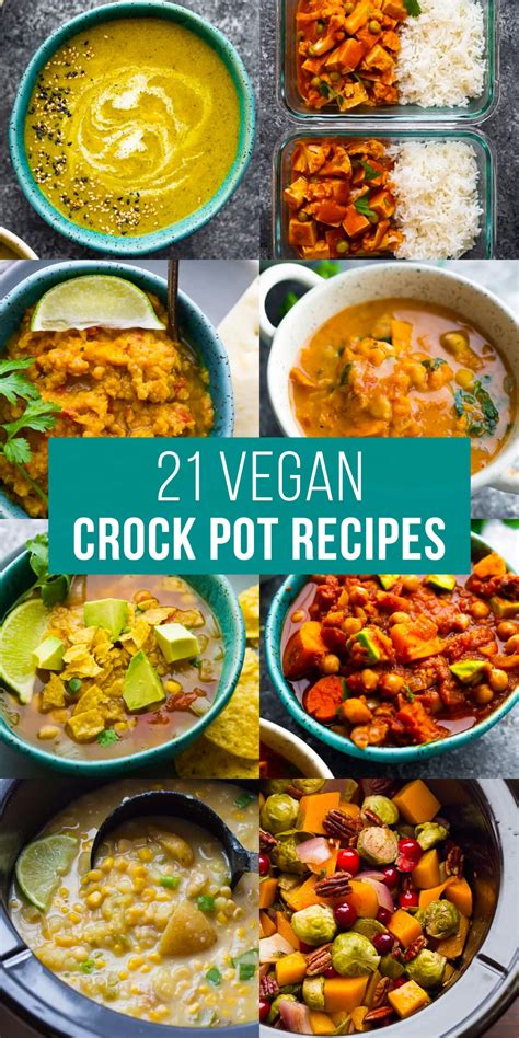 21 Vegan Crockpot Recipes - Sweet Peas and Saffron