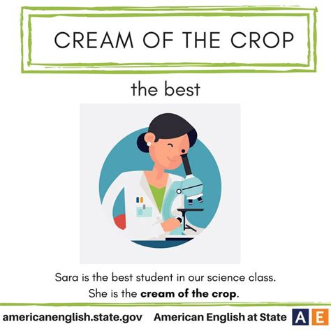 Expression: Cream of the crop | Gramática, Lingua inglesa, Inglês